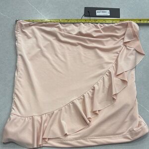 Motel pink strapless top size Medium